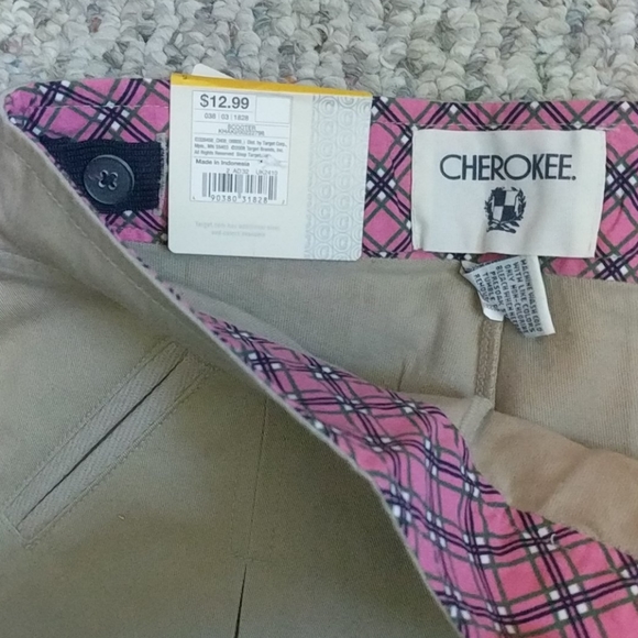 NWT Girls 5 pleated khaki school uniform skort - Picture 2 of 5